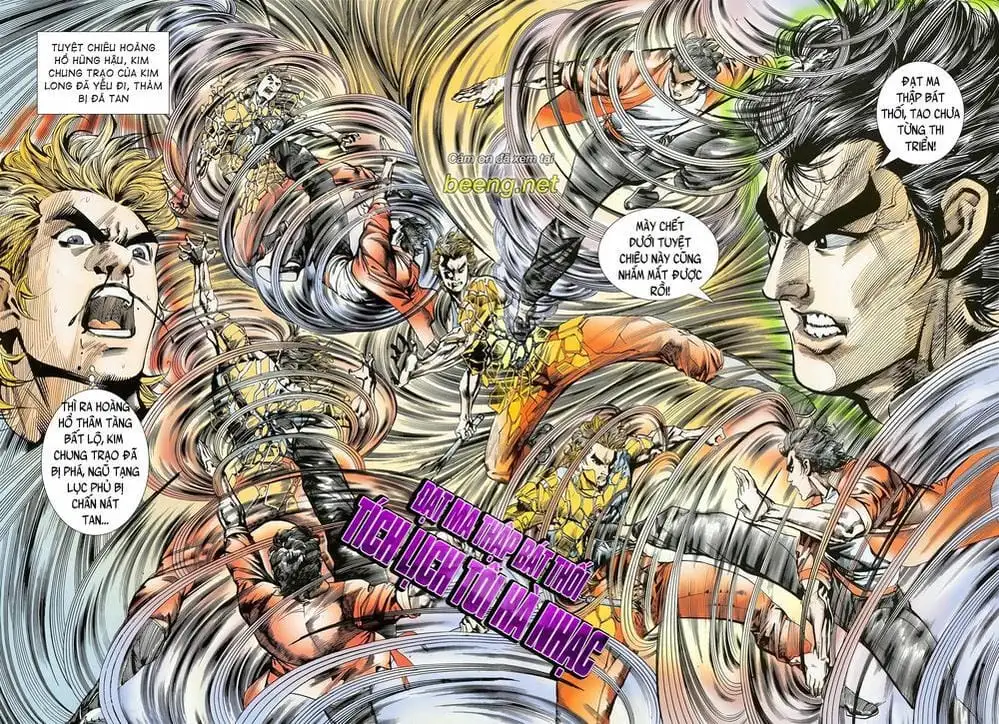 Truyện Tranh Long Hổ 5 Thế trang 8