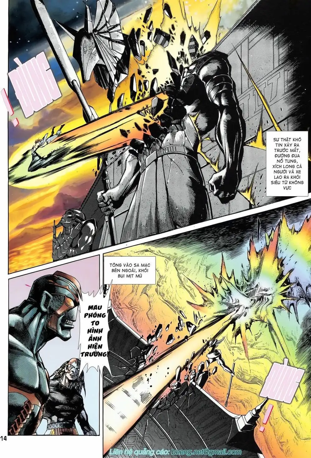 Truyện Tranh Long Hổ 5 Thế trang 8