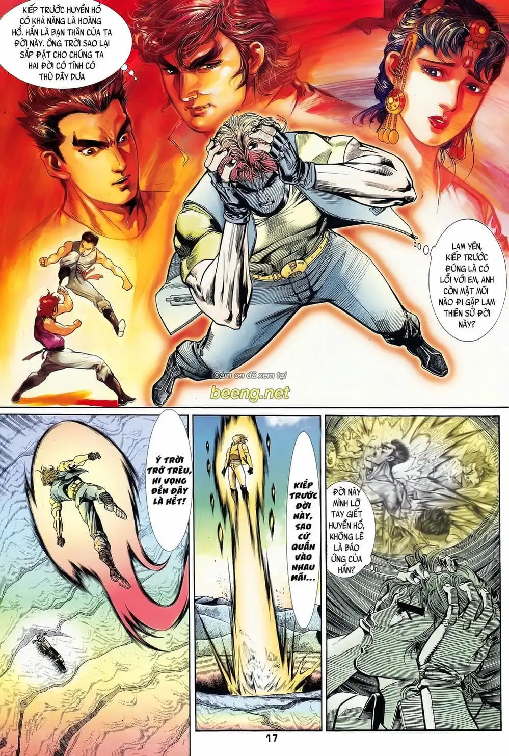 Truyện Tranh Long Hổ 5 Thế trang 8