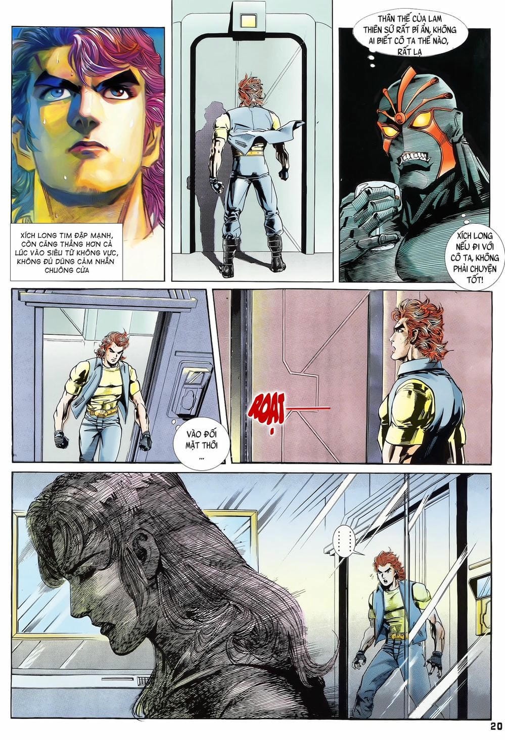 Truyện Tranh Long Hổ 5 Thế trang 8