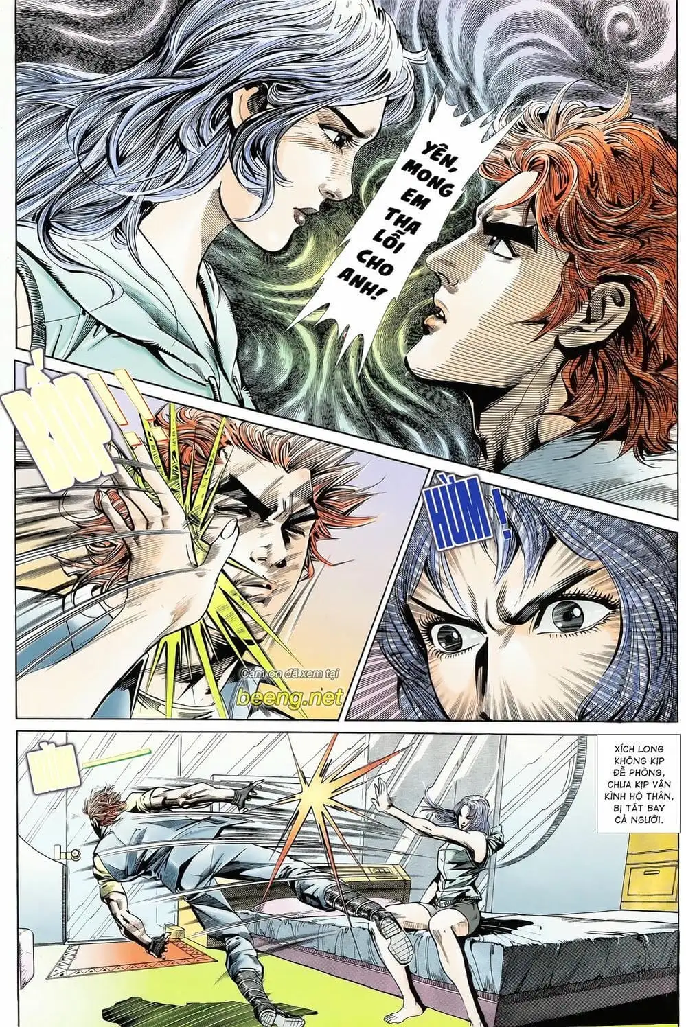 Truyện Tranh Long Hổ 5 Thế trang 8