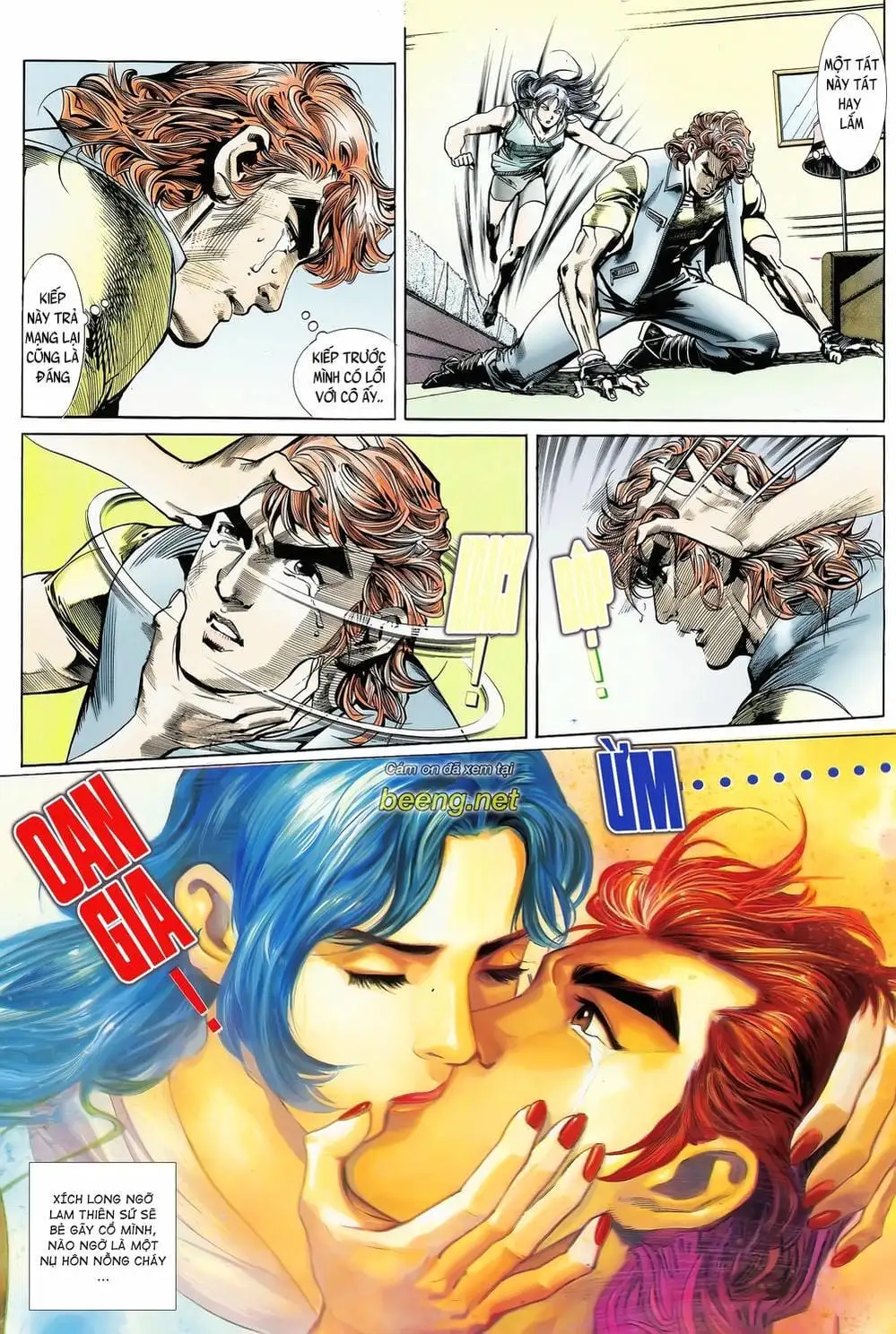 Truyện Tranh Long Hổ 5 Thế trang 8