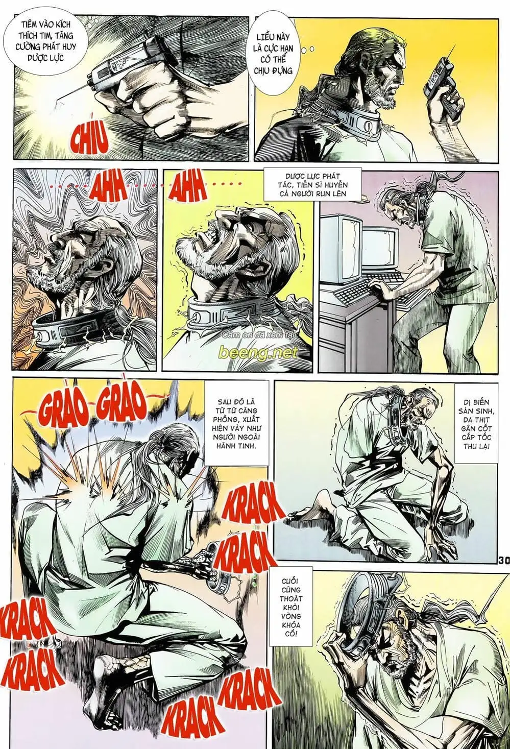 Truyện Tranh Long Hổ 5 Thế trang 8