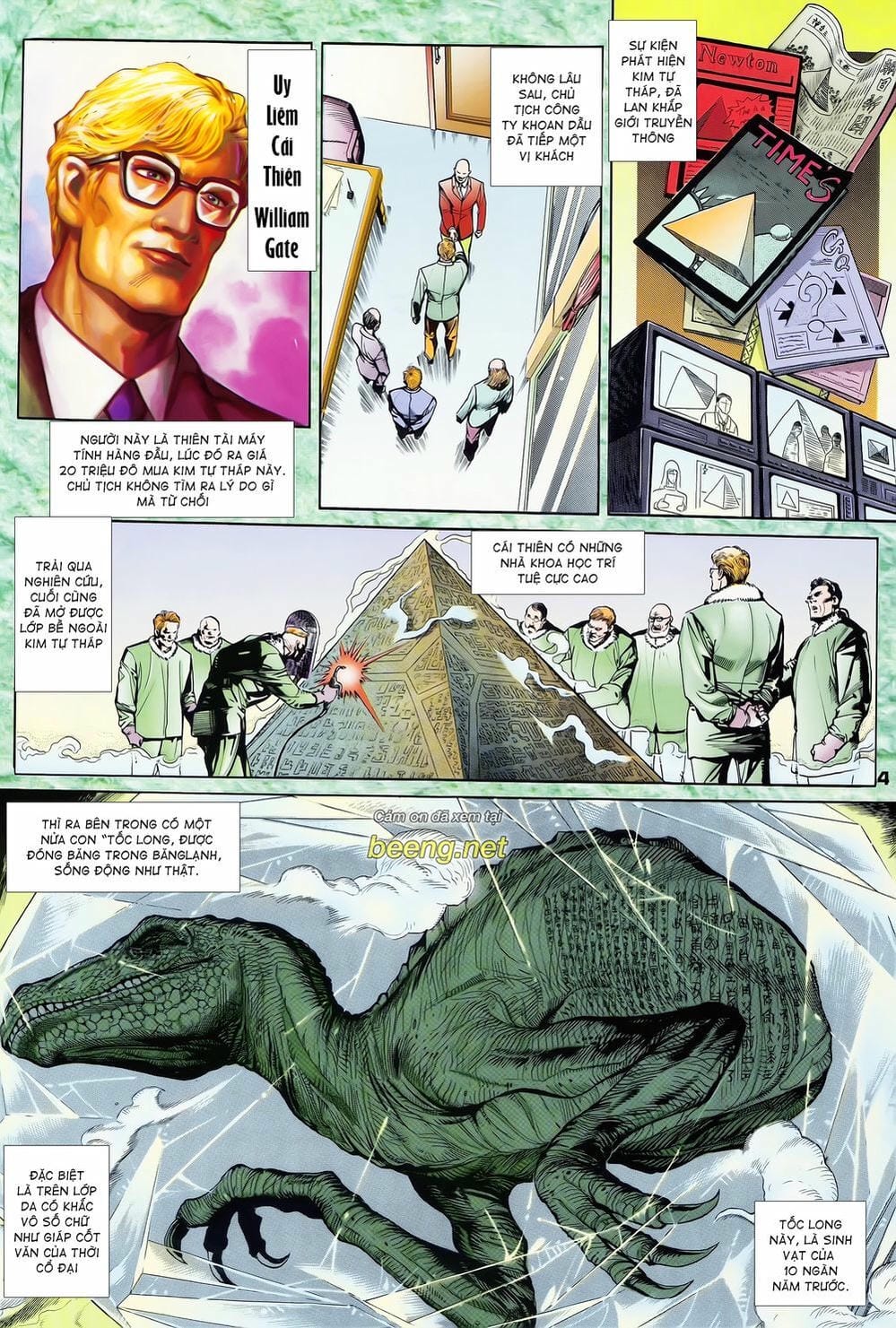 Truyện Tranh Long Hổ 5 Thế trang 8