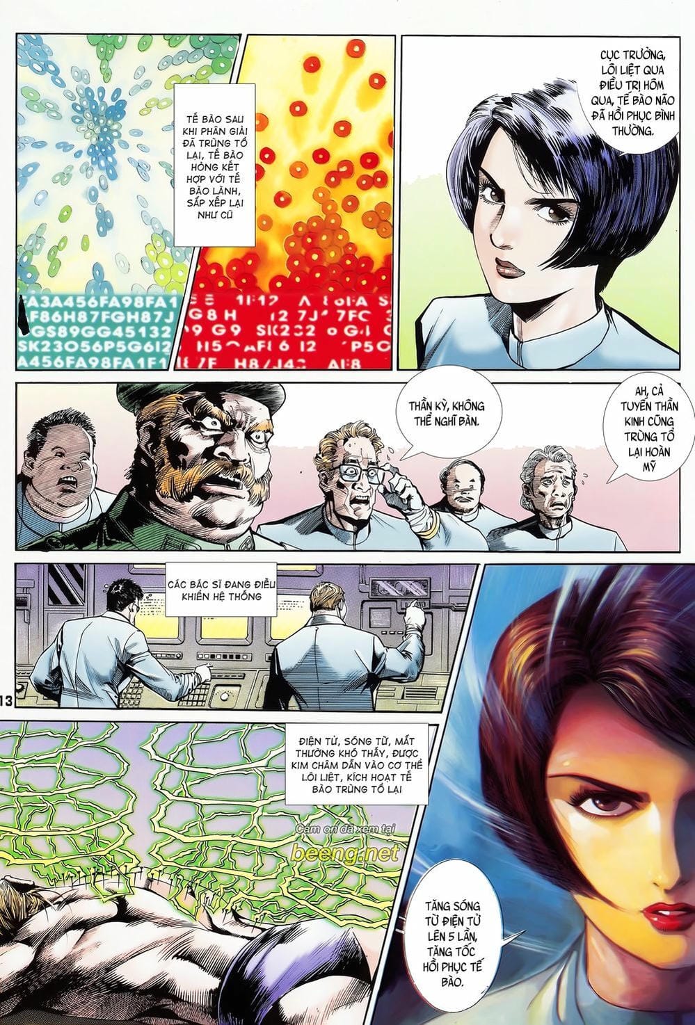 Truyện Tranh Long Hổ 5 Thế trang 8