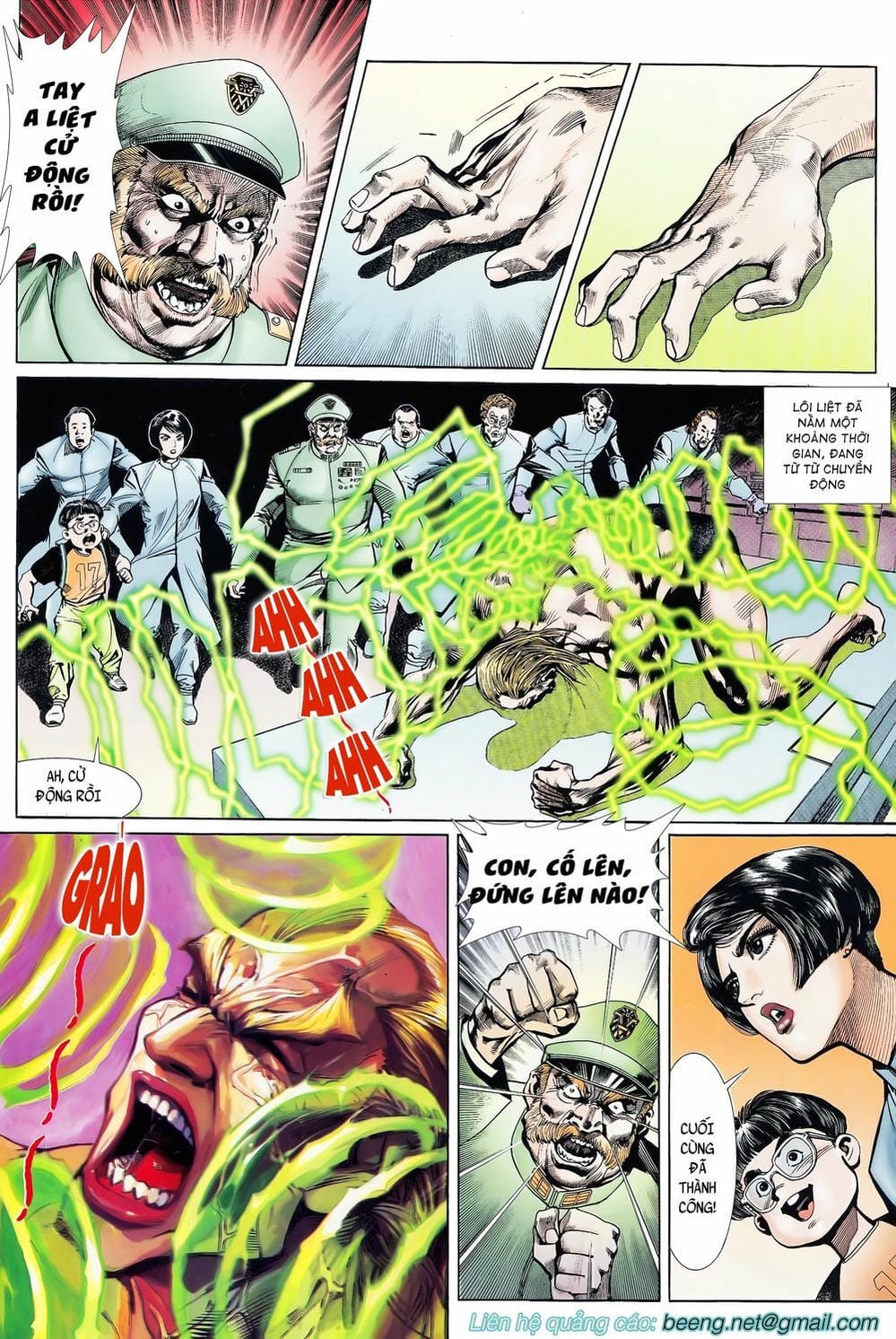 Truyện Tranh Long Hổ 5 Thế trang 8