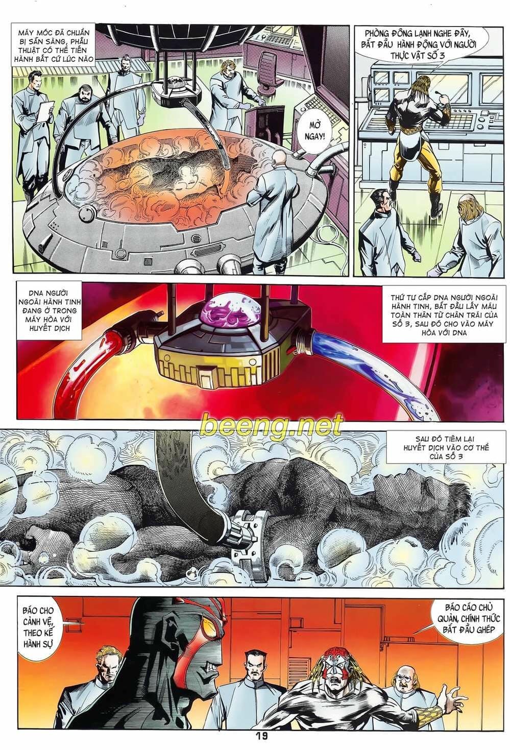 Truyện Tranh Long Hổ 5 Thế trang 8