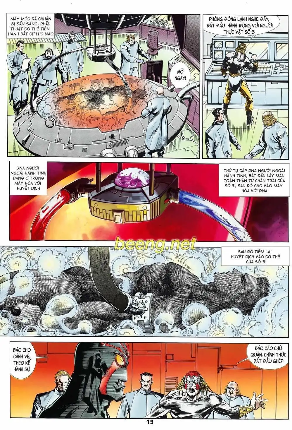 Truyện Tranh Long Hổ 5 Thế trang 8