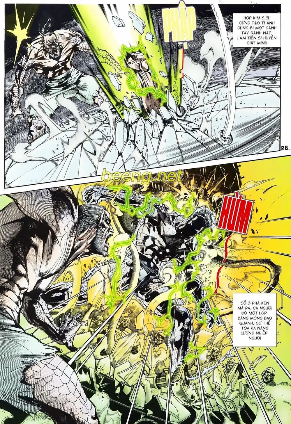 Truyện Tranh Long Hổ 5 Thế trang 8