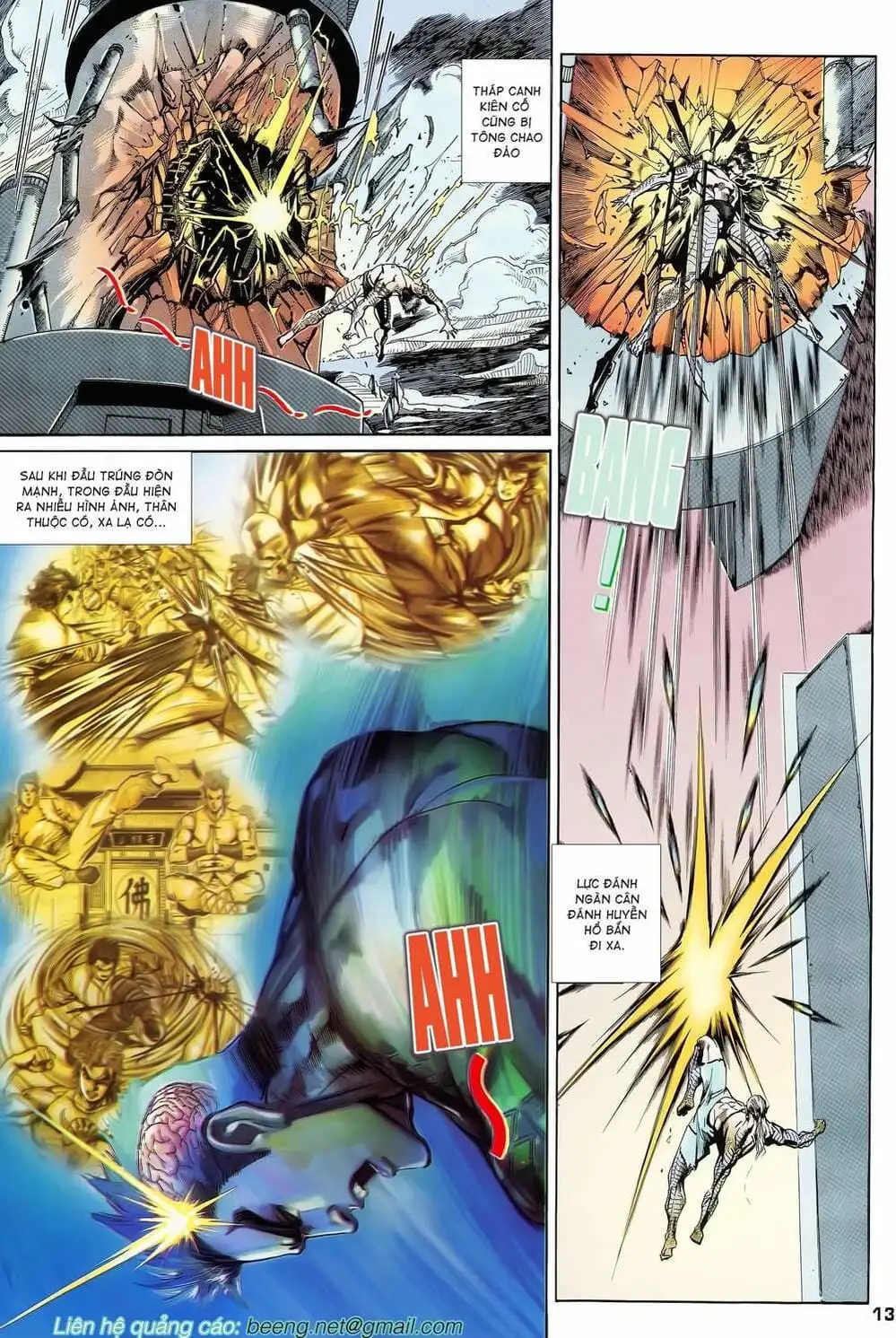 Truyện Tranh Long Hổ 5 Thế trang 8