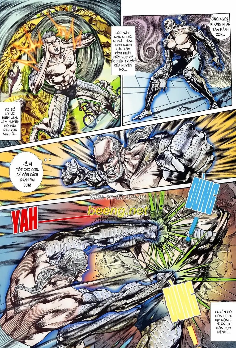 Truyện Tranh Long Hổ 5 Thế trang 8