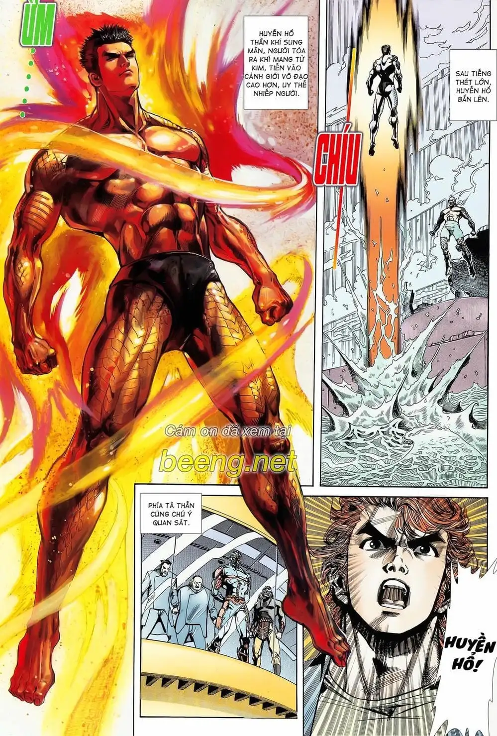 Truyện Tranh Long Hổ 5 Thế trang 8