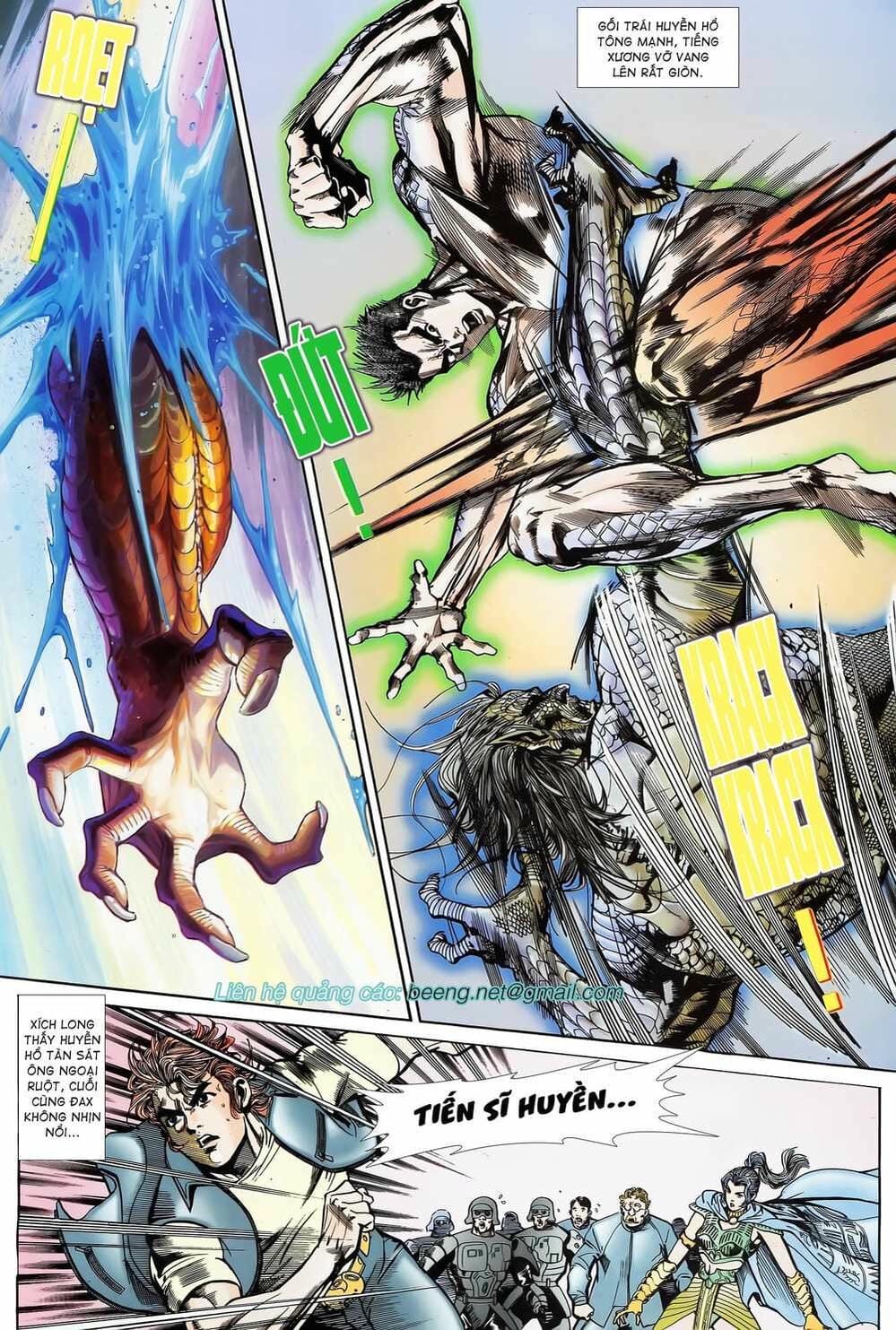 Truyện Tranh Long Hổ 5 Thế trang 8