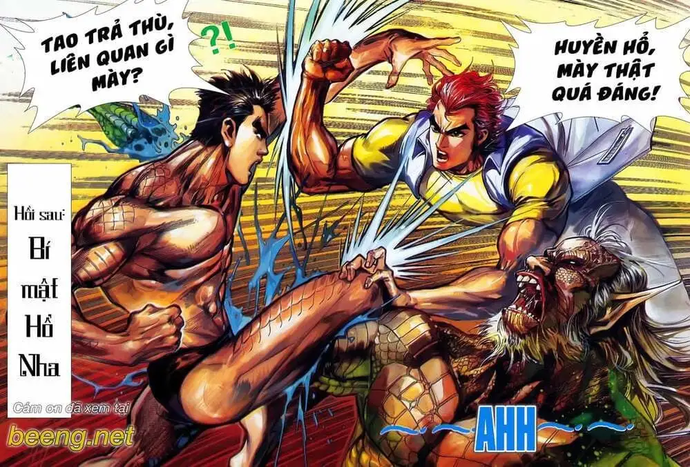 Truyện Tranh Long Hổ 5 Thế trang 8
