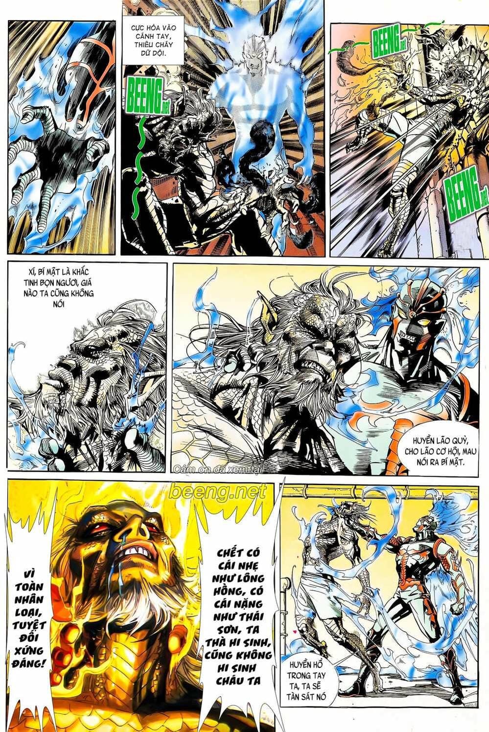 Truyện Tranh Long Hổ 5 Thế trang 8