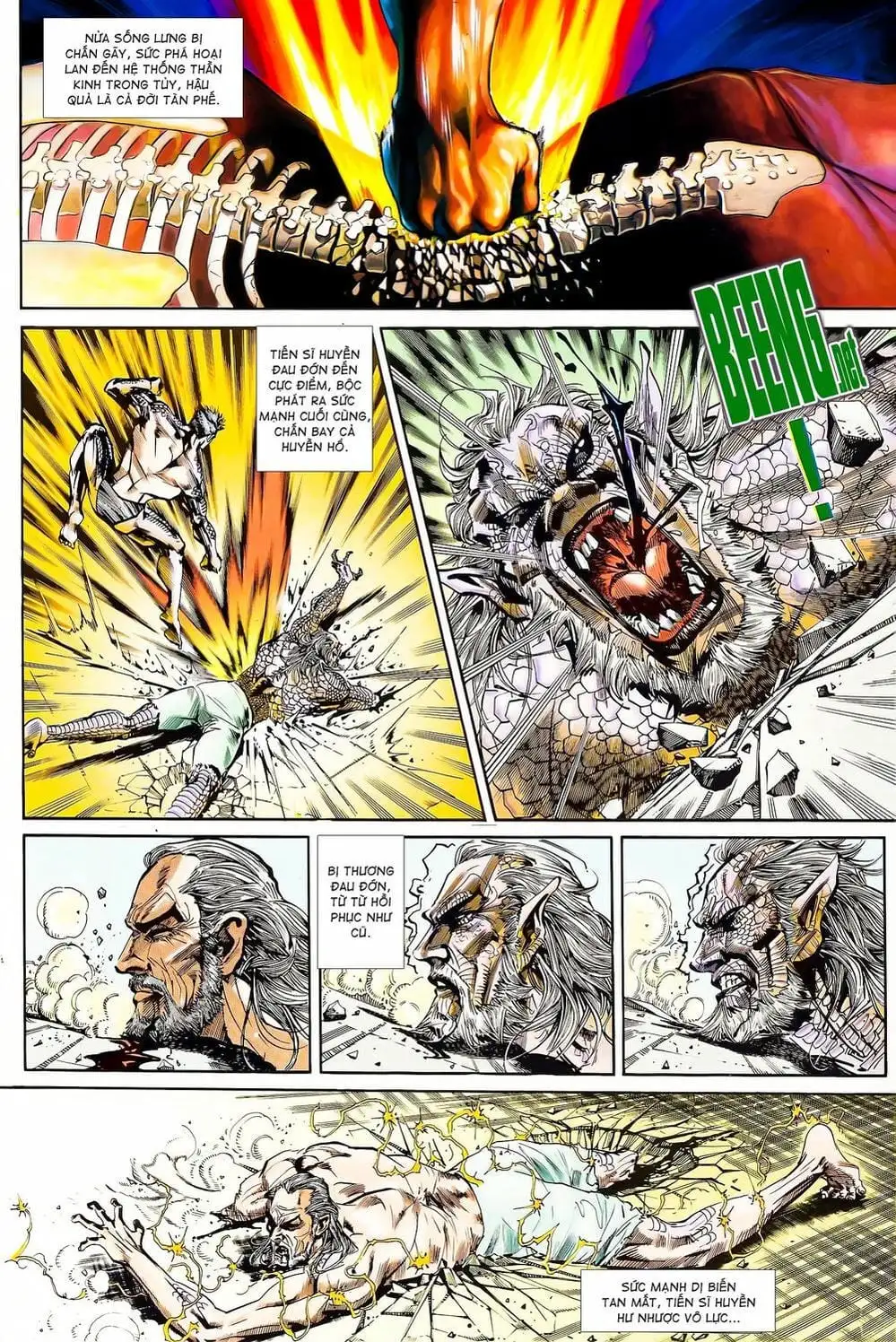 Truyện Tranh Long Hổ 5 Thế trang 8