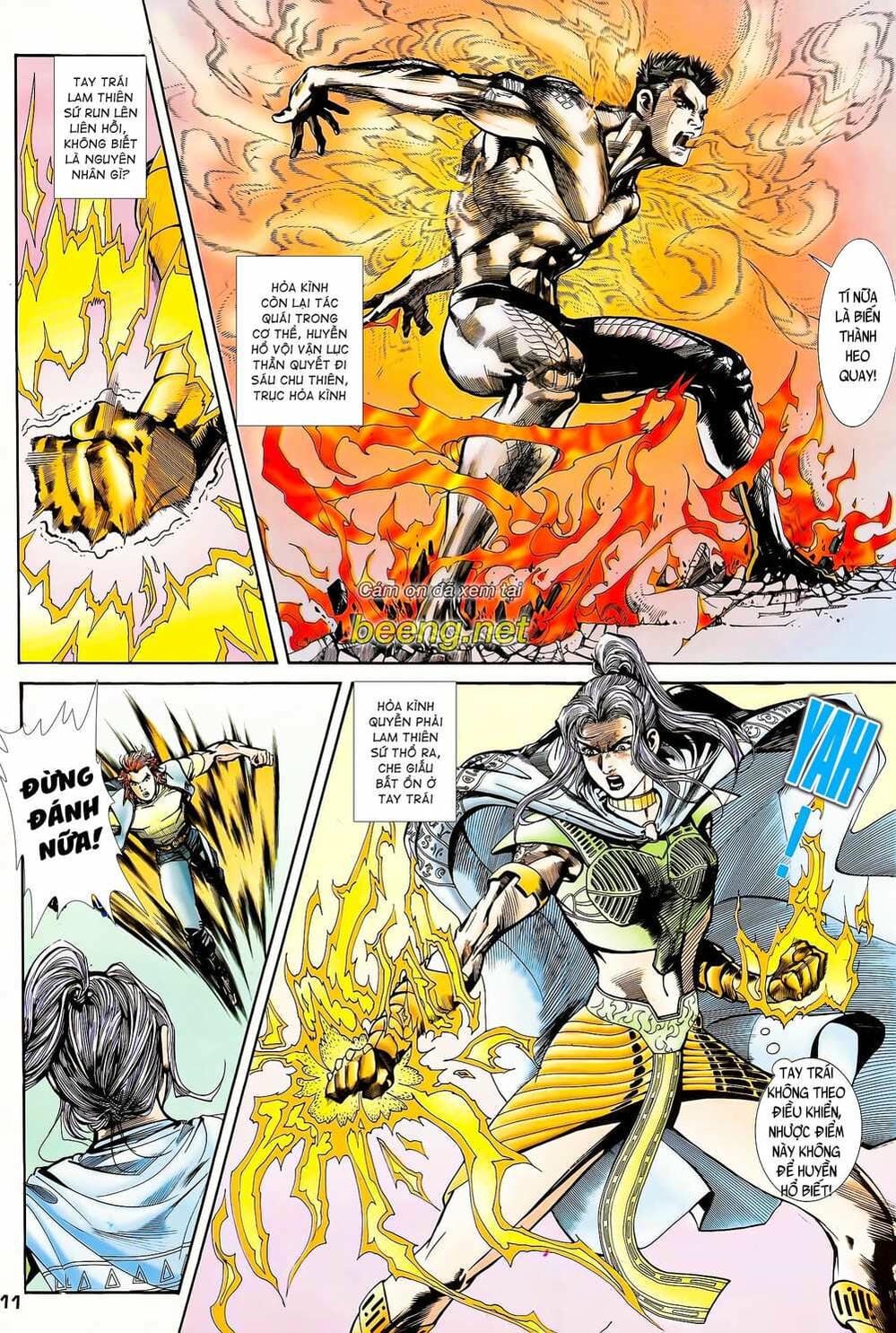 Truyện Tranh Long Hổ 5 Thế trang 8