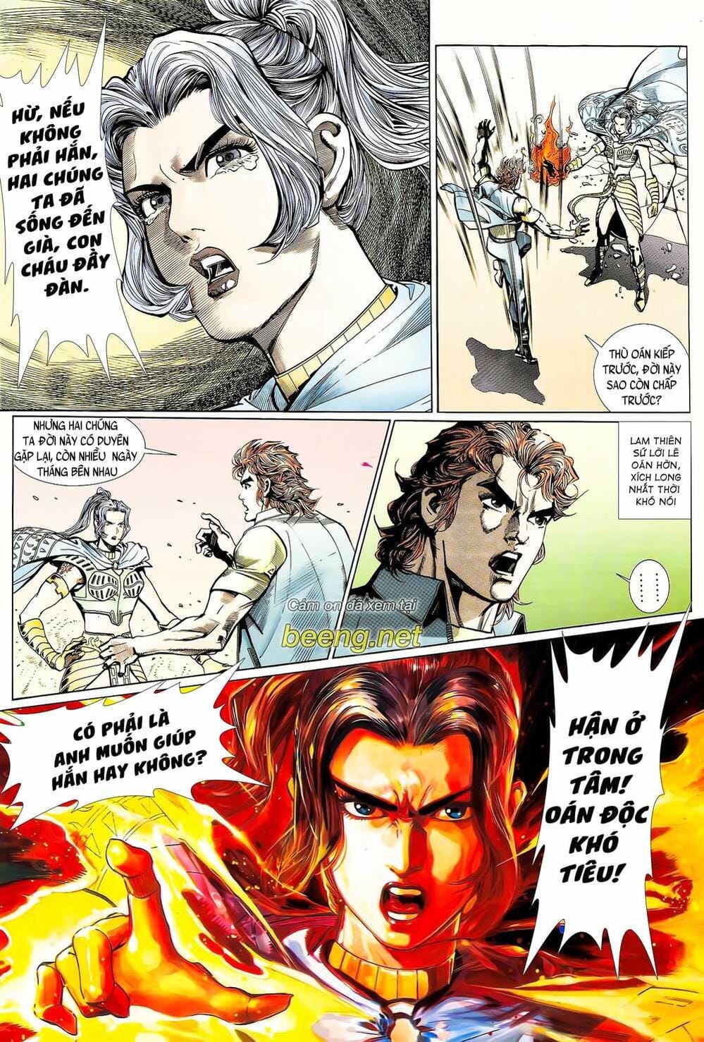 Truyện Tranh Long Hổ 5 Thế trang 8