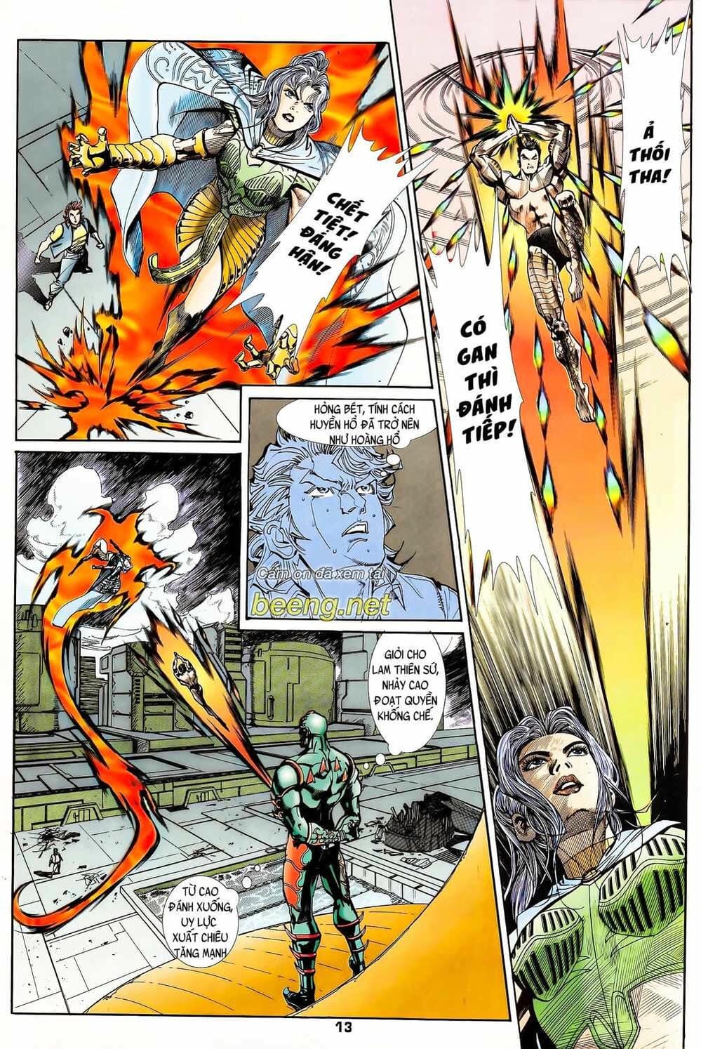 Truyện Tranh Long Hổ 5 Thế trang 8