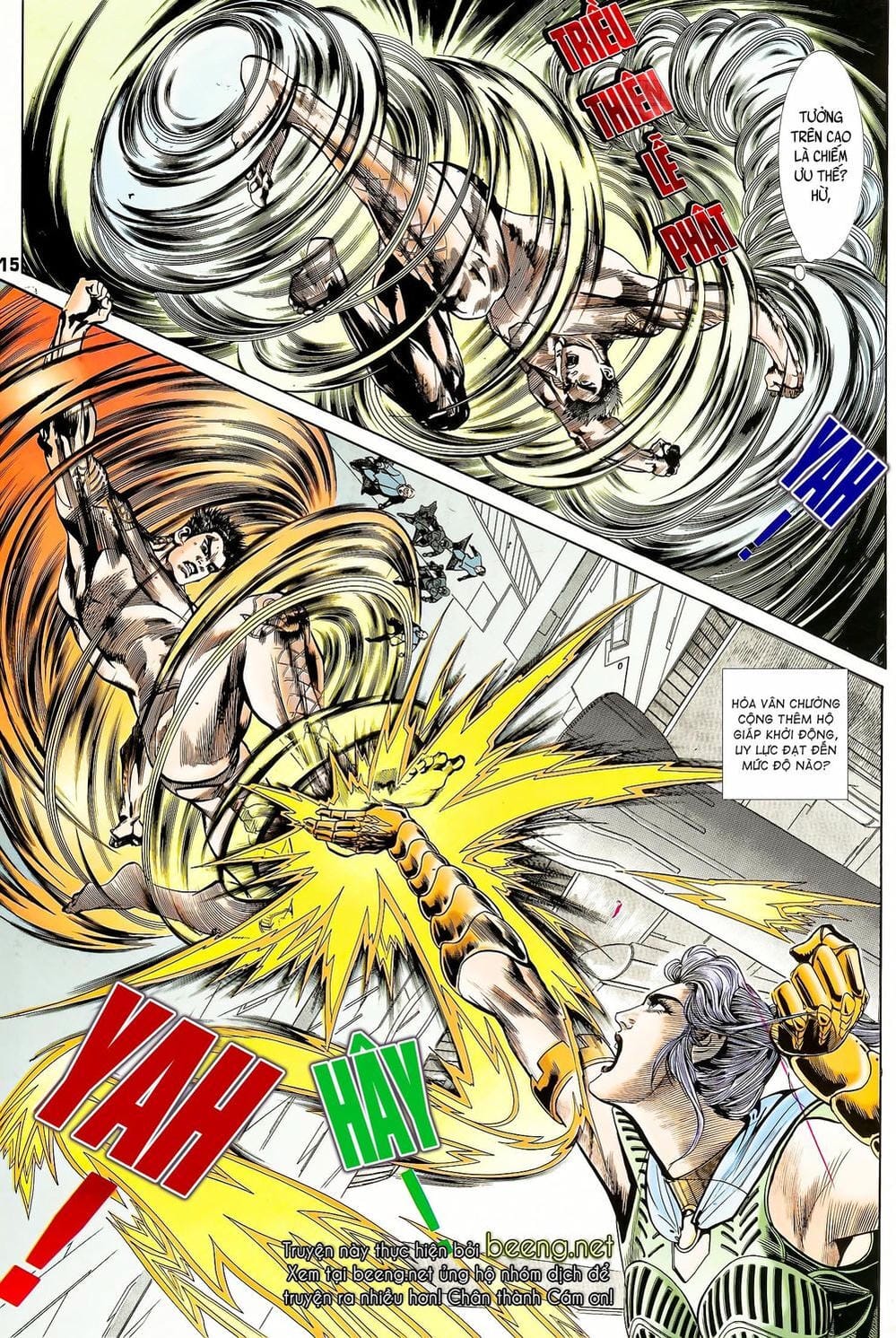 Truyện Tranh Long Hổ 5 Thế trang 8
