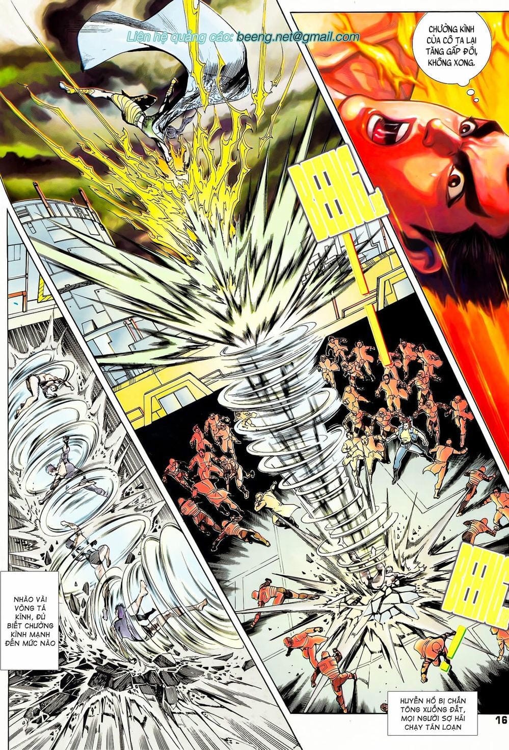 Truyện Tranh Long Hổ 5 Thế trang 8