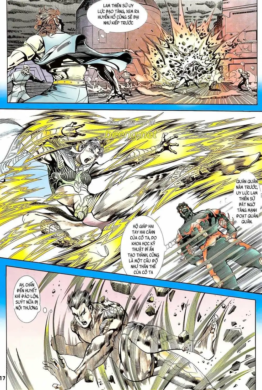 Truyện Tranh Long Hổ 5 Thế trang 8