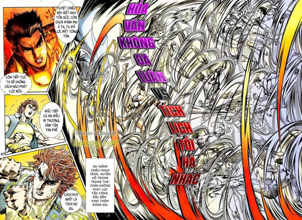 Truyện Tranh Long Hổ 5 Thế trang 8