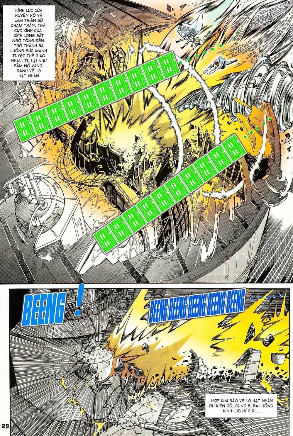 Truyện Tranh Long Hổ 5 Thế trang 8