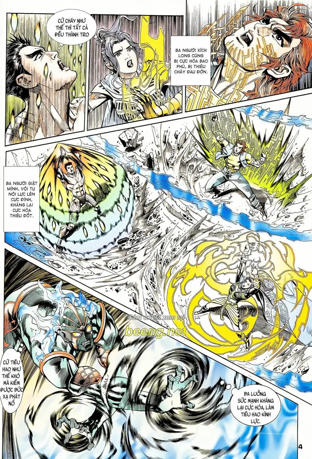 Truyện Tranh Long Hổ 5 Thế trang 8