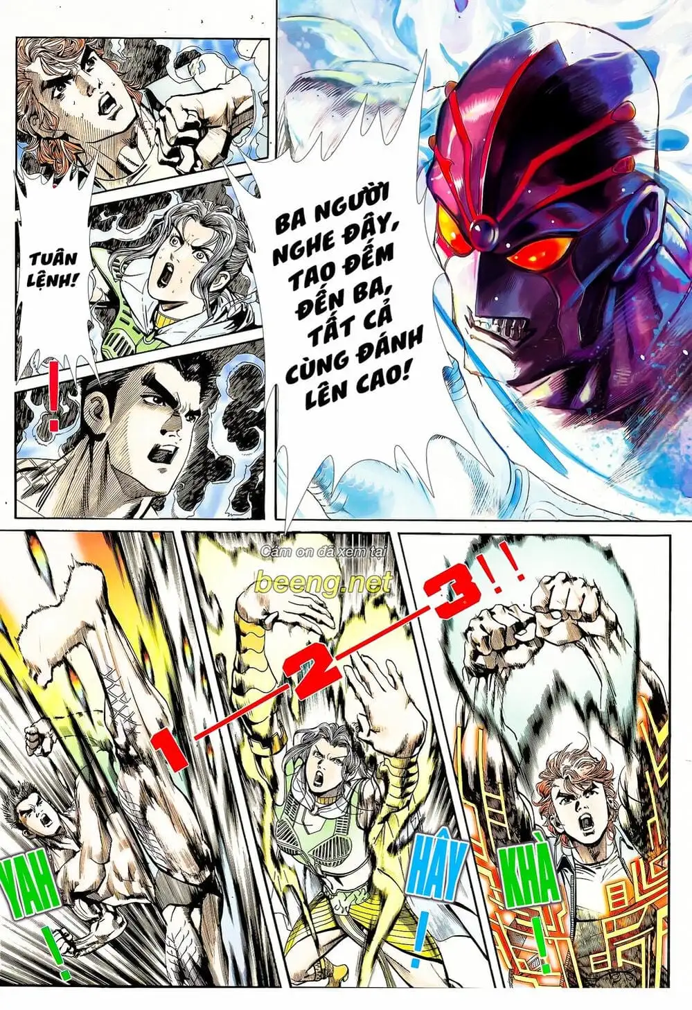 Truyện Tranh Long Hổ 5 Thế trang 8