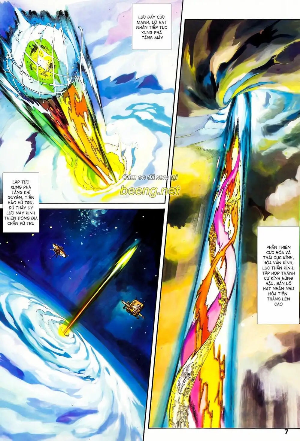 Truyện Tranh Long Hổ 5 Thế trang 8