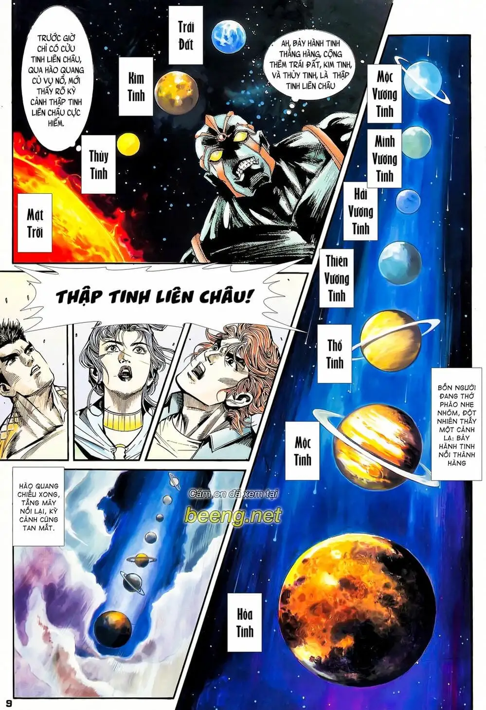 Truyện Tranh Long Hổ 5 Thế trang 8