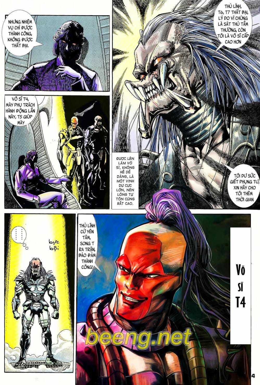 Truyện Tranh Long Hổ 5 Thế trang 8