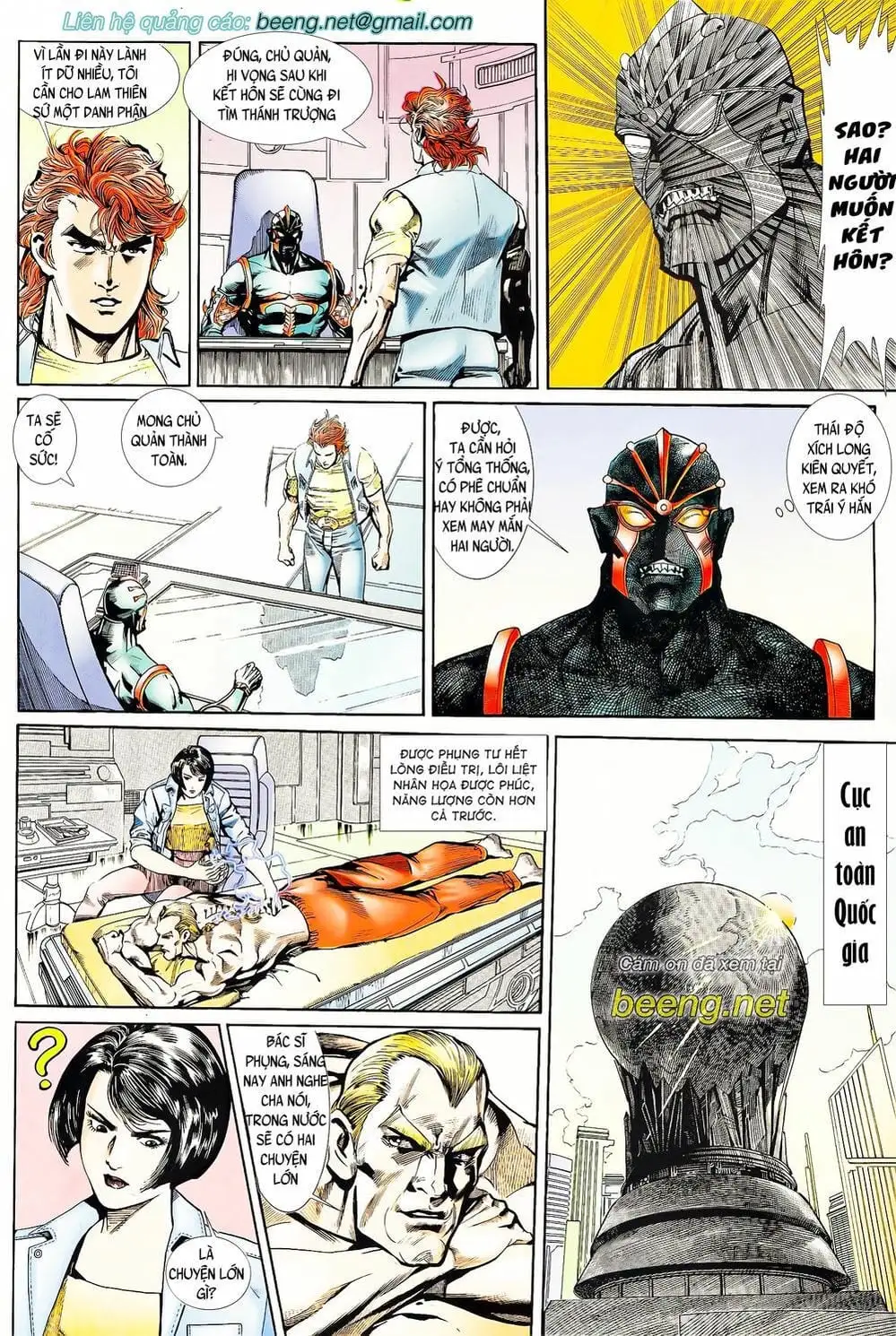 Truyện Tranh Long Hổ 5 Thế trang 8