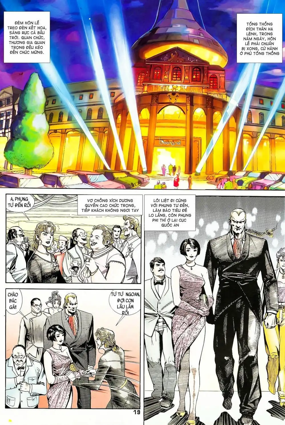 Truyện Tranh Long Hổ 5 Thế trang 8