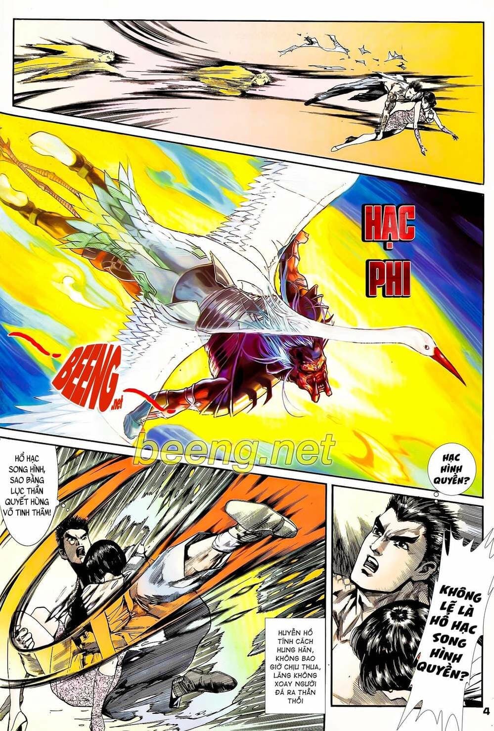 Truyện Tranh Long Hổ 5 Thế trang 8