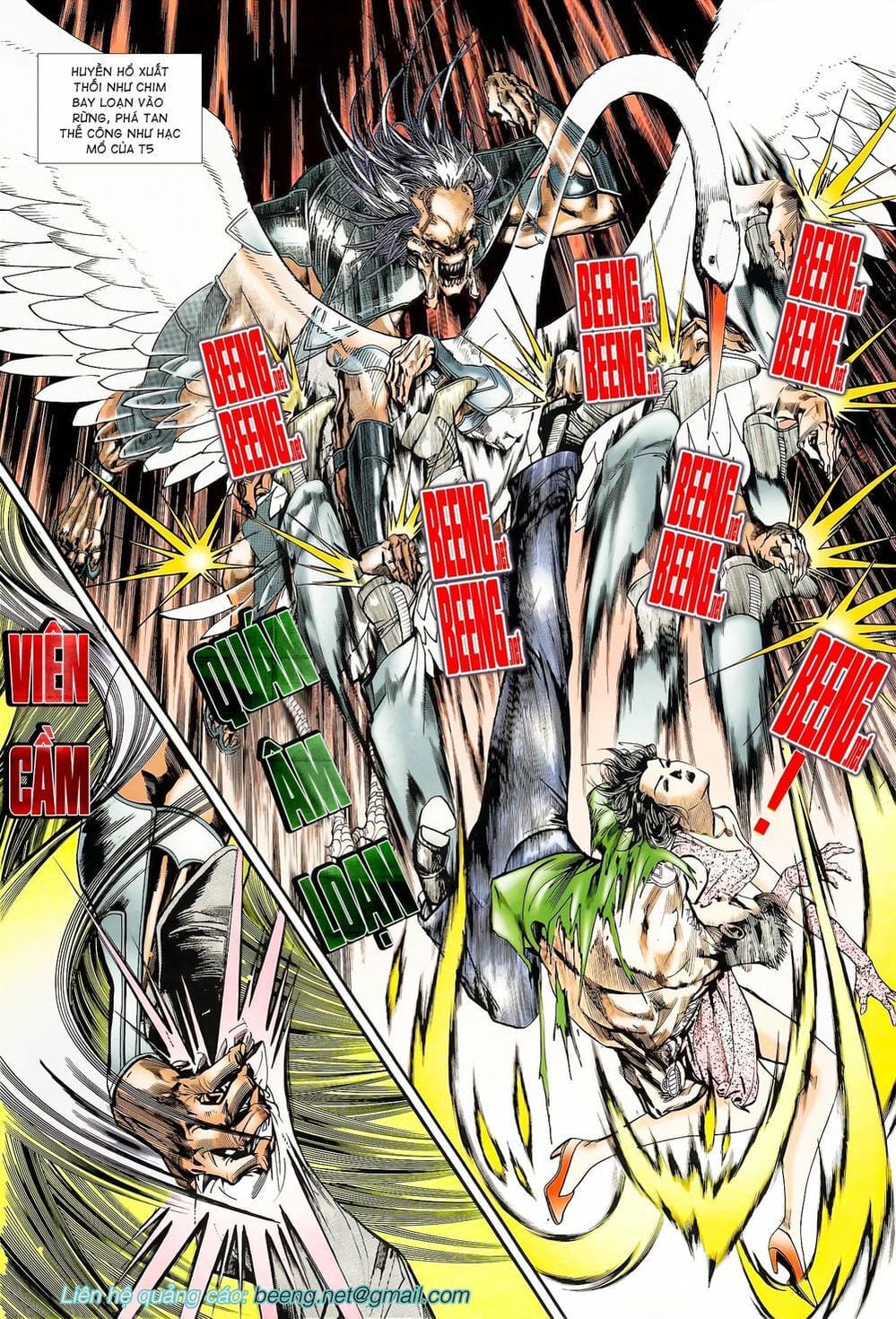 Truyện Tranh Long Hổ 5 Thế trang 8