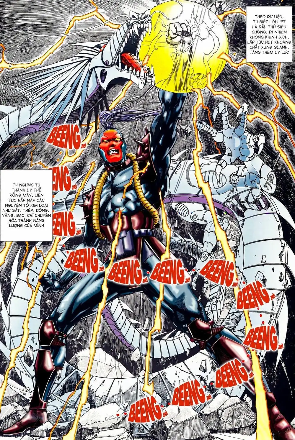 Truyện Tranh Long Hổ 5 Thế trang 8