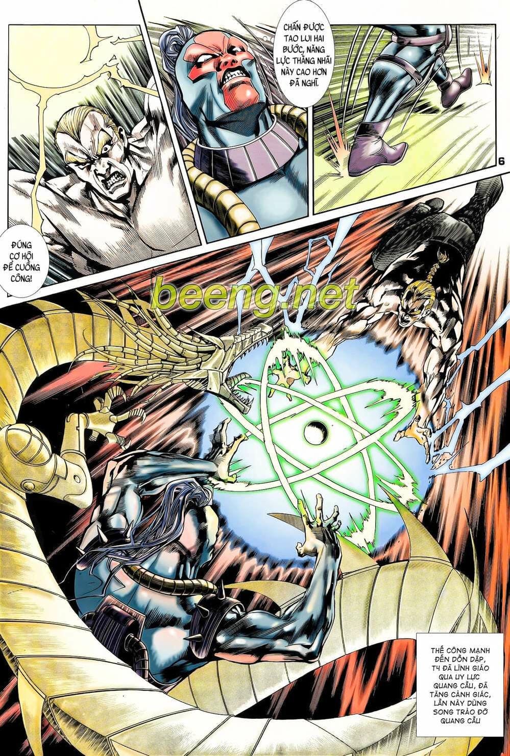 Truyện Tranh Long Hổ 5 Thế trang 8