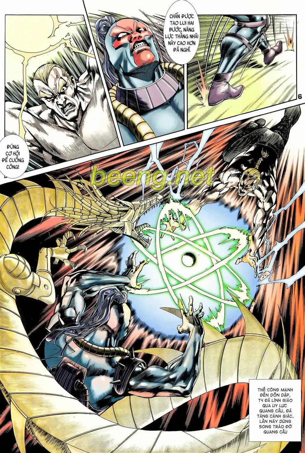 Truyện Tranh Long Hổ 5 Thế trang 8