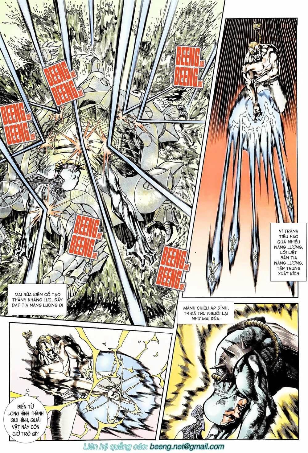 Truyện Tranh Long Hổ 5 Thế trang 8