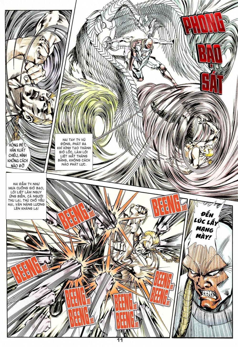 Truyện Tranh Long Hổ 5 Thế trang 8