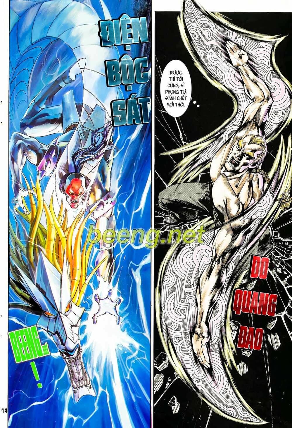 Truyện Tranh Long Hổ 5 Thế trang 8