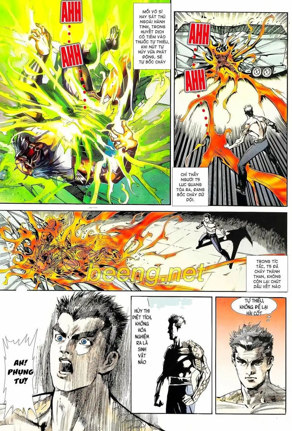 Truyện Tranh Long Hổ 5 Thế trang 8
