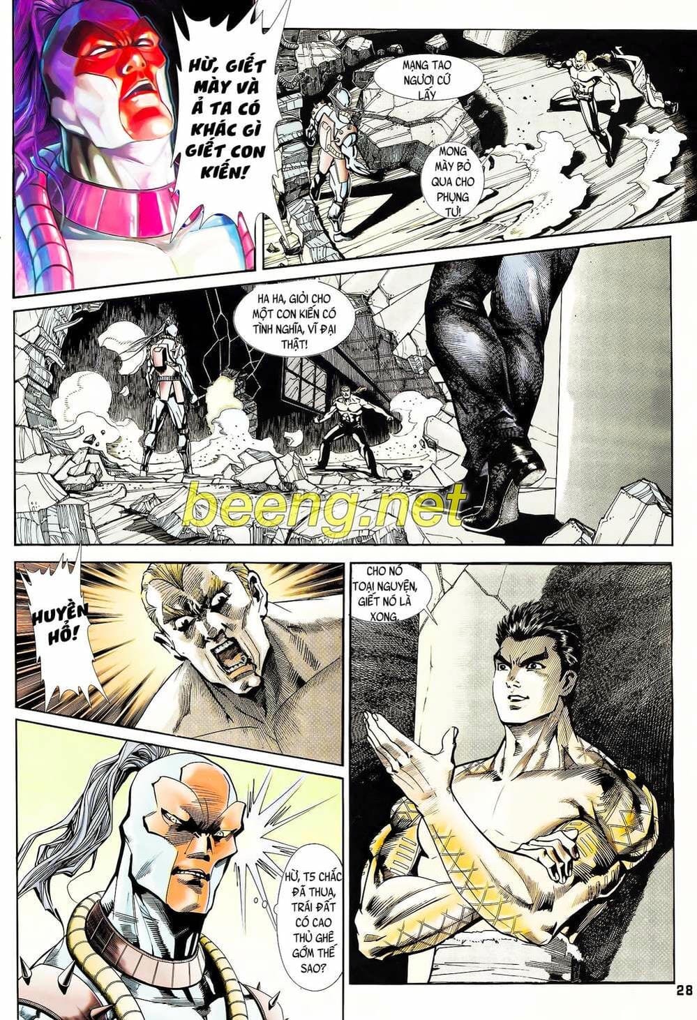 Truyện Tranh Long Hổ 5 Thế trang 8