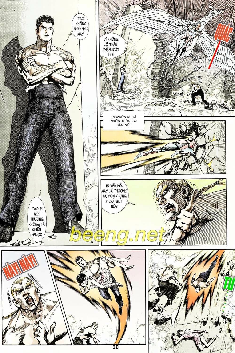 Truyện Tranh Long Hổ 5 Thế trang 8