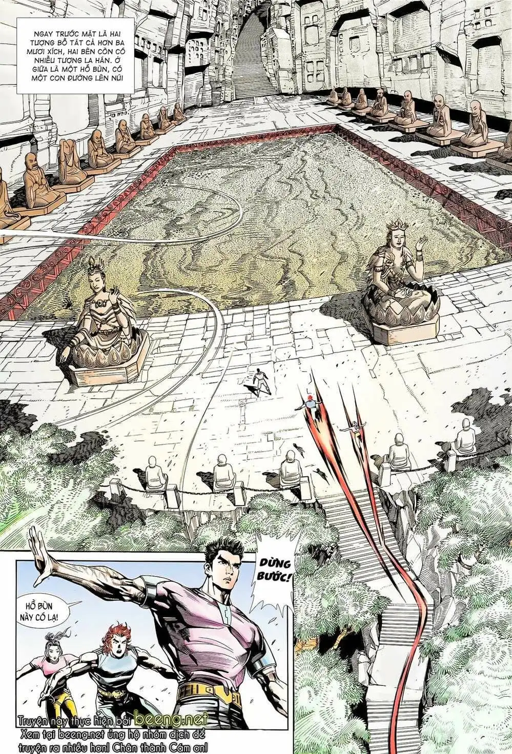 Truyện Tranh Long Hổ 5 Thế trang 8