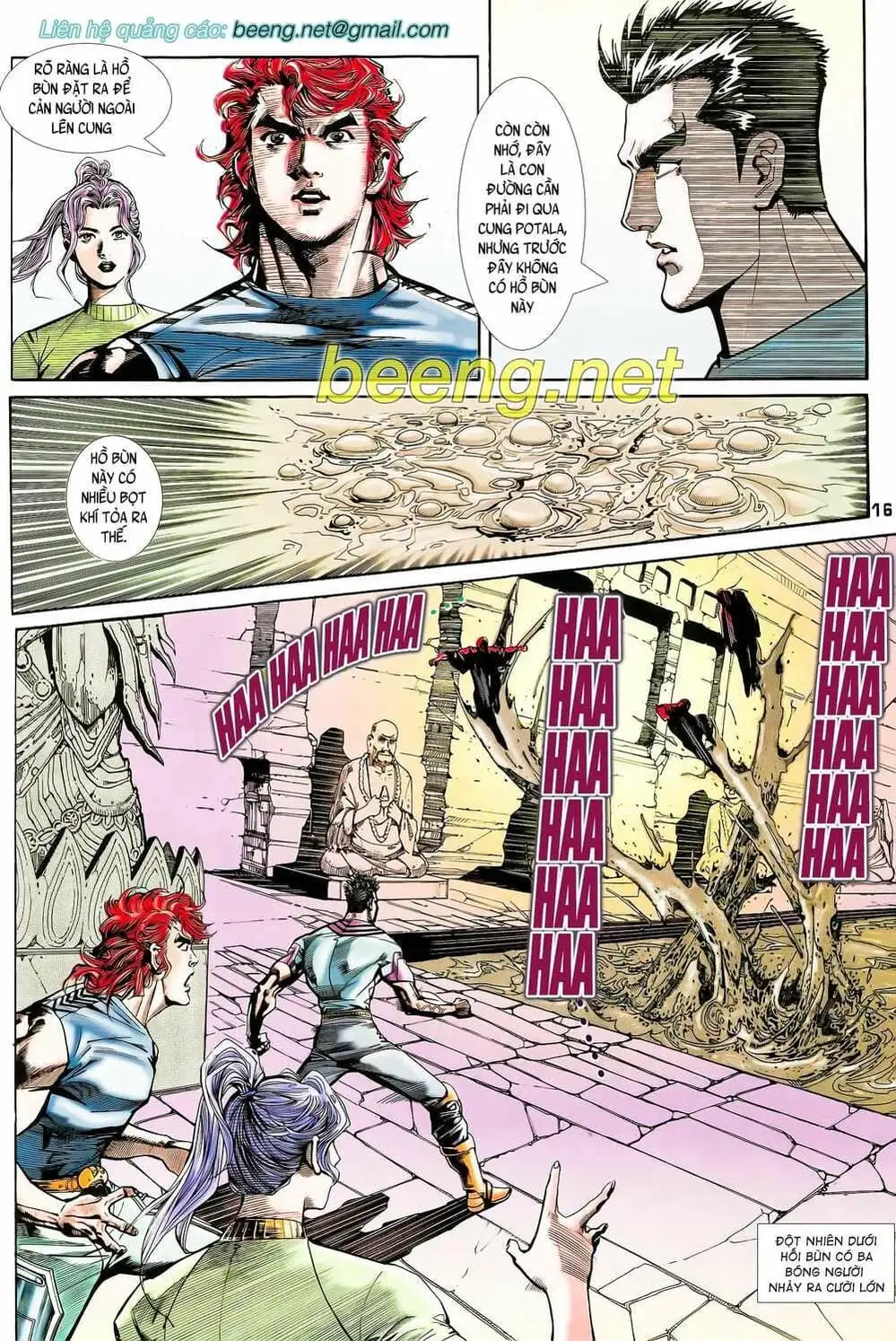 Truyện Tranh Long Hổ 5 Thế trang 8