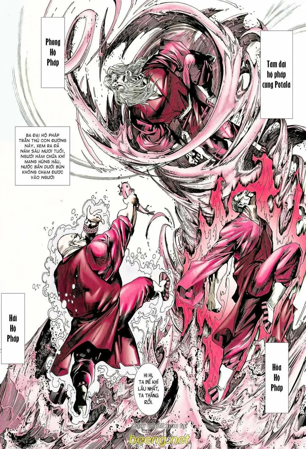 Truyện Tranh Long Hổ 5 Thế trang 8