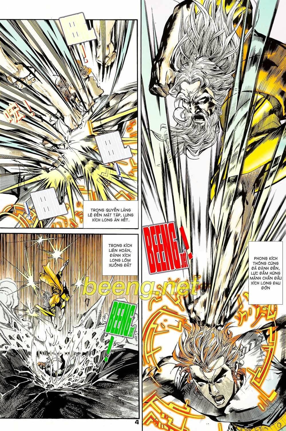 Truyện Tranh Long Hổ 5 Thế trang 8